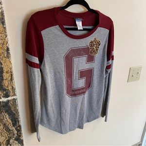 Harry Potter 3/4 Sleeve Gryffindor Tee